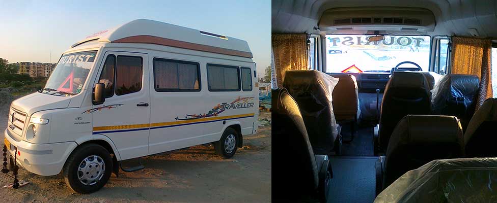 tempo traveller 8 seater price